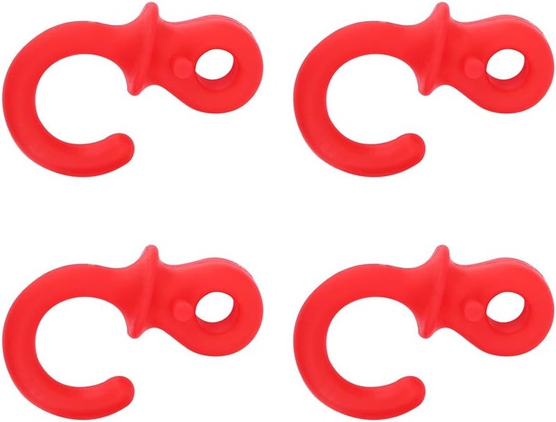 TOPINCN Monkey Tail Silencers, 4Pcs Bow String Shock Absorber, Compound Bow Vibration Damper - Image 5